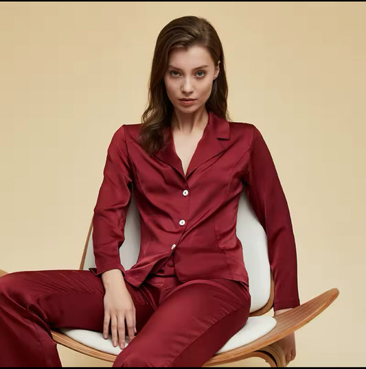 Pyjama deux pièces ample pour femme plusieurs couleurs