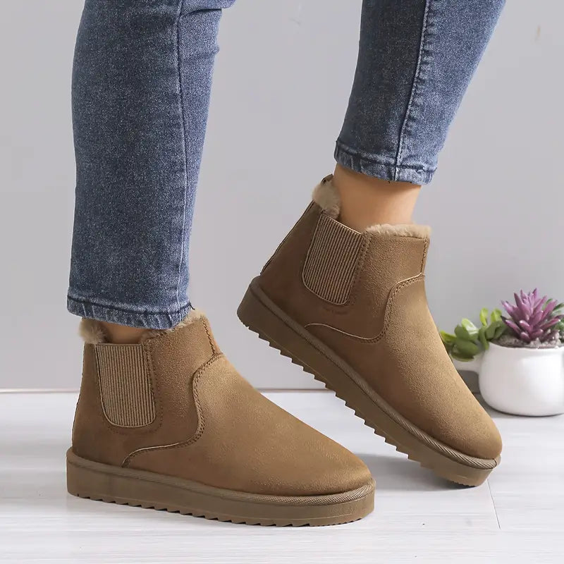 Bottines d'hiver élégantes pour femmes