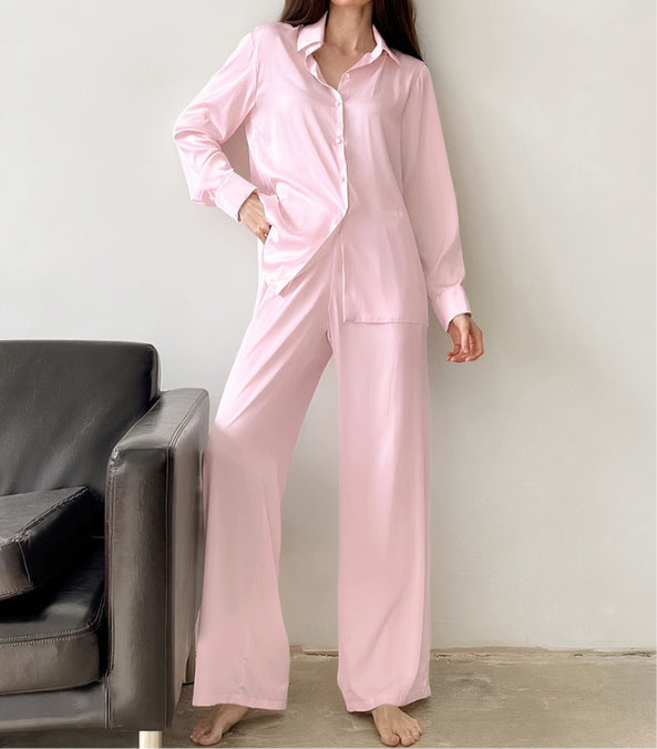 Pyjama deux pièces ample pour femme "Rose"