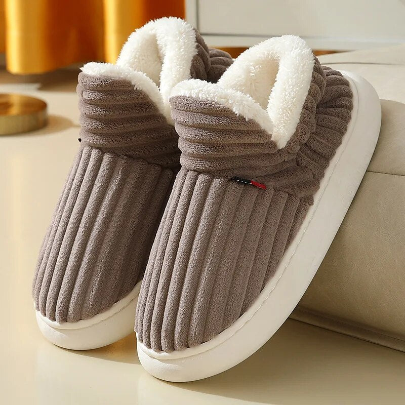 Chaussons d'hiver confortables et chauds pour femmes