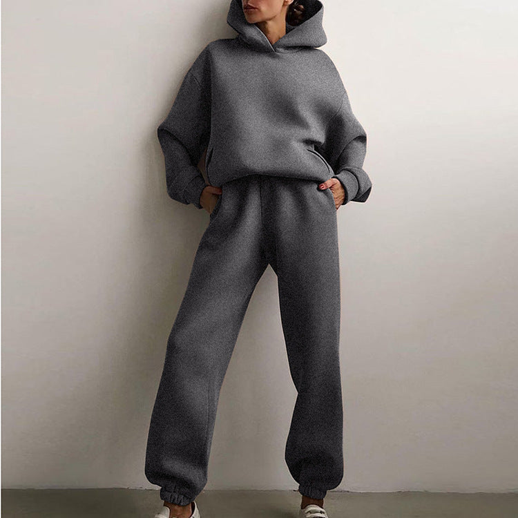 Ensemble chic à capuche et jogging pour femmes