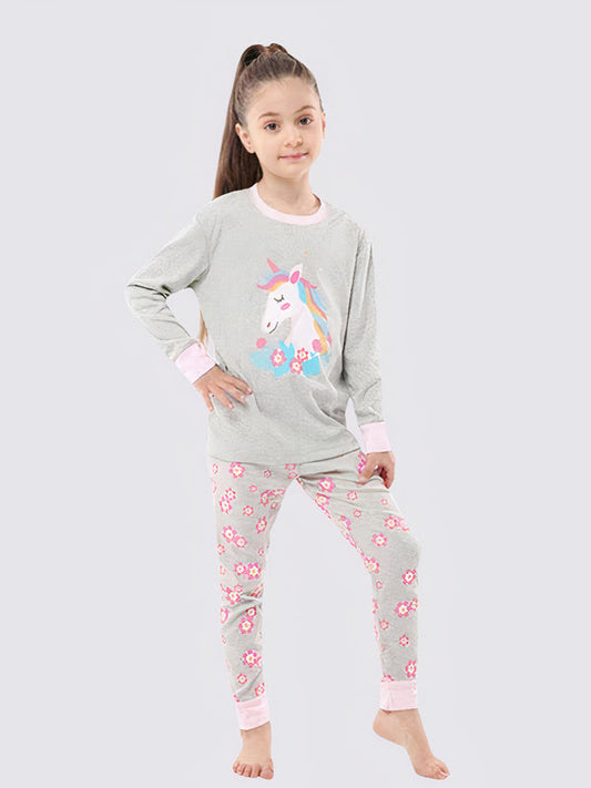 Pyjama Fille "Licorne Versicolore"