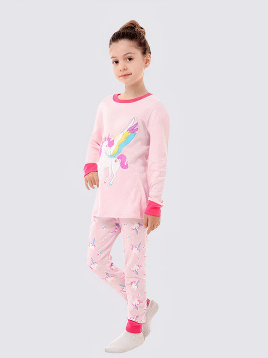 Pyjama Fille "Licorne Ailée"