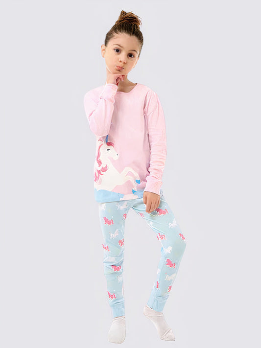 Pyjama Fille "Licorne Féerique"