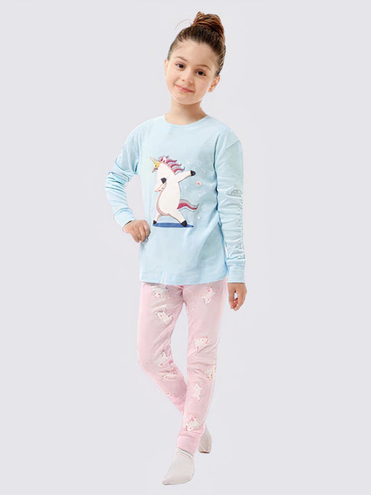 Pyjama Fille "Licorne Dab"