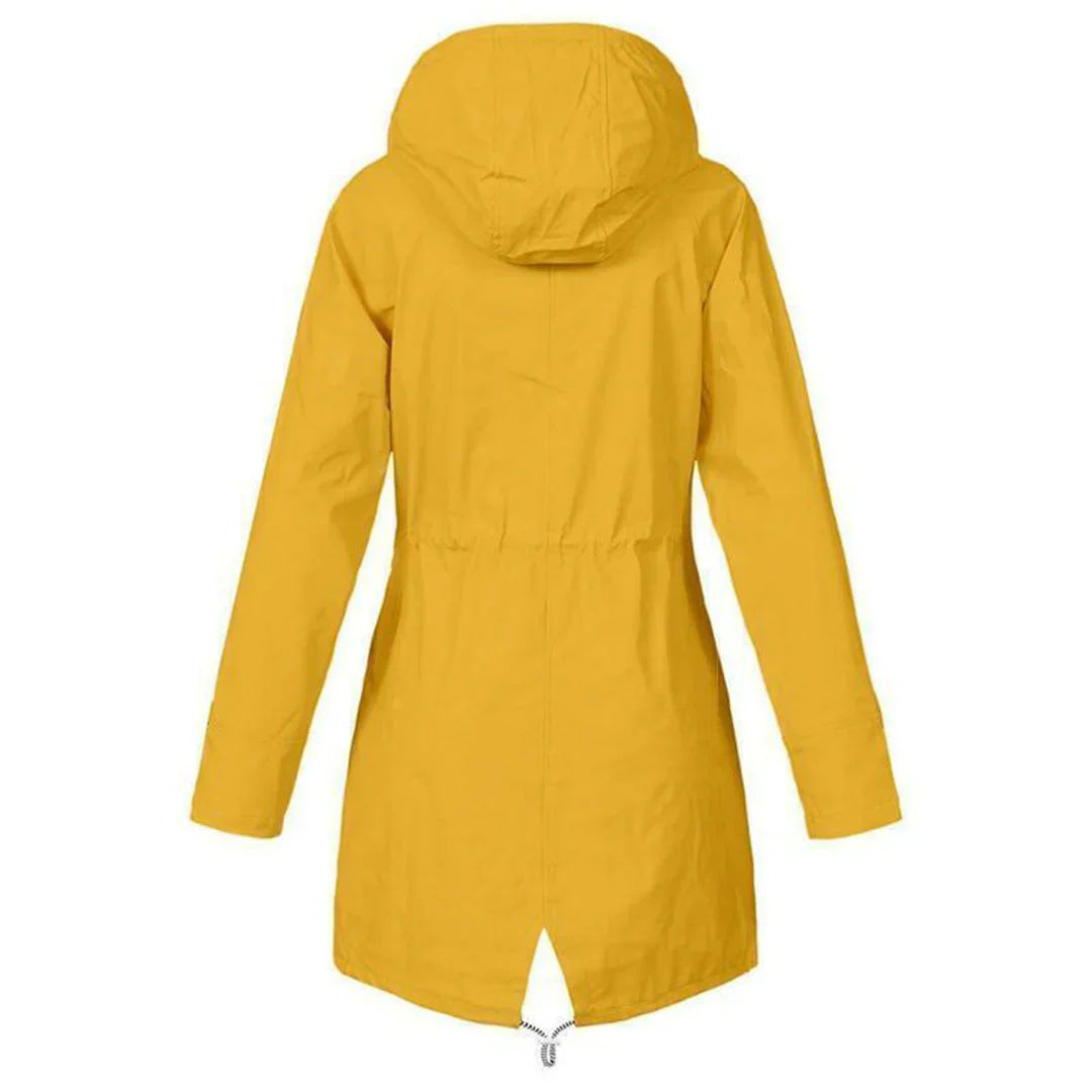 Veste de pluie à capuche légère et imperméable pour femmes