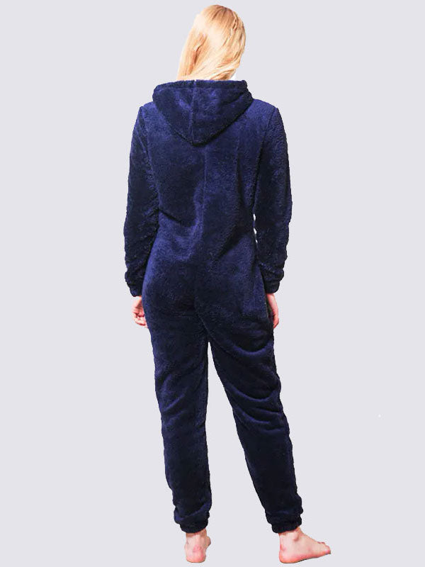 Combinaison Pyjama Pour Femme "Bleu Marine"