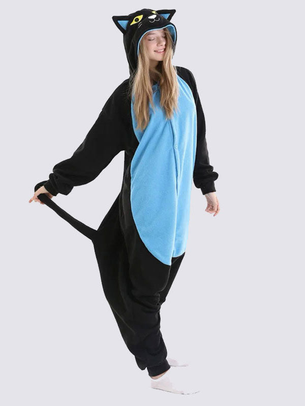 Combinaison Pyjama Pour Femme "Chat Nocturne"