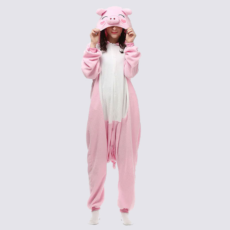 Combinaison Pyjama Pour Femme "Cochon"