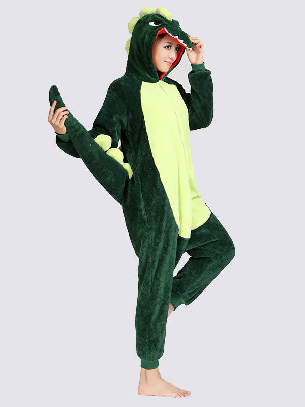 Combinaison Pyjama Pour Femme "Dragon Vert"