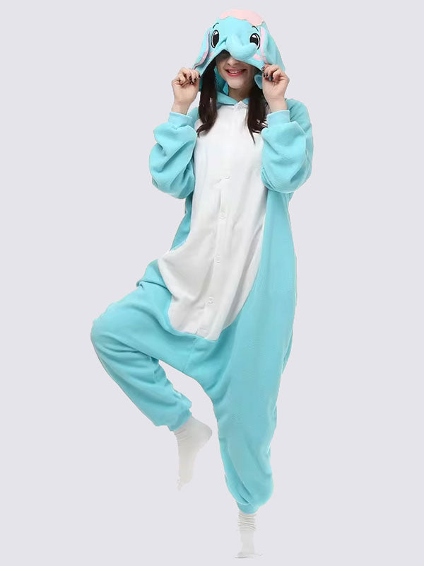 Combinaison Pyjama Pour Femme "Éléphant Bleu"