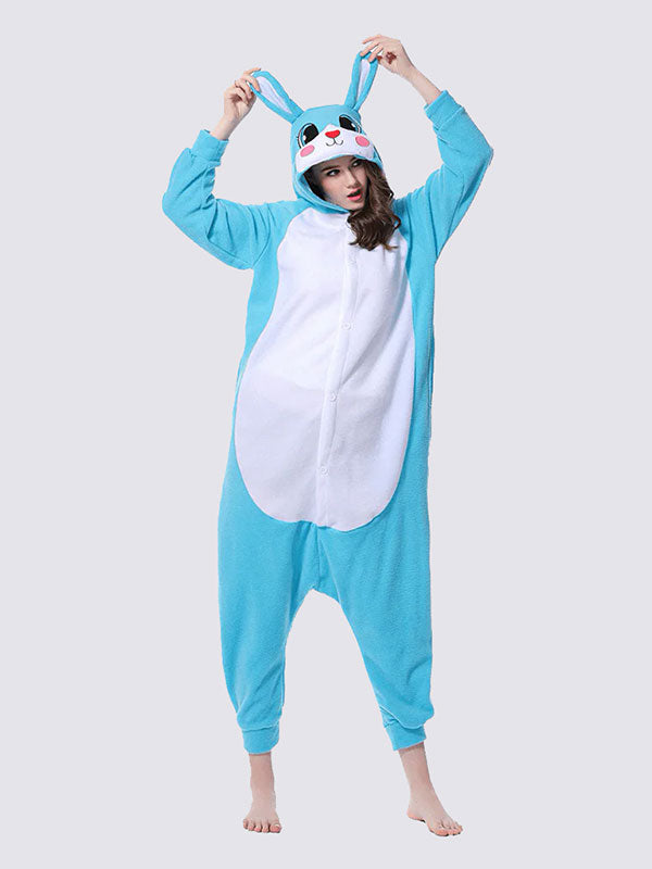 Combinaison Pyjama Pour Femme "Lapin Bleu"