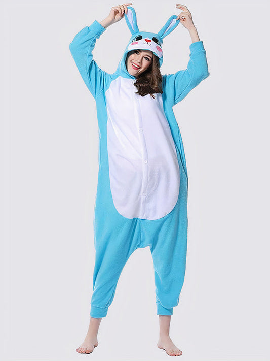 Combinaison Pyjama Pour Femme "Lapin Bleu"