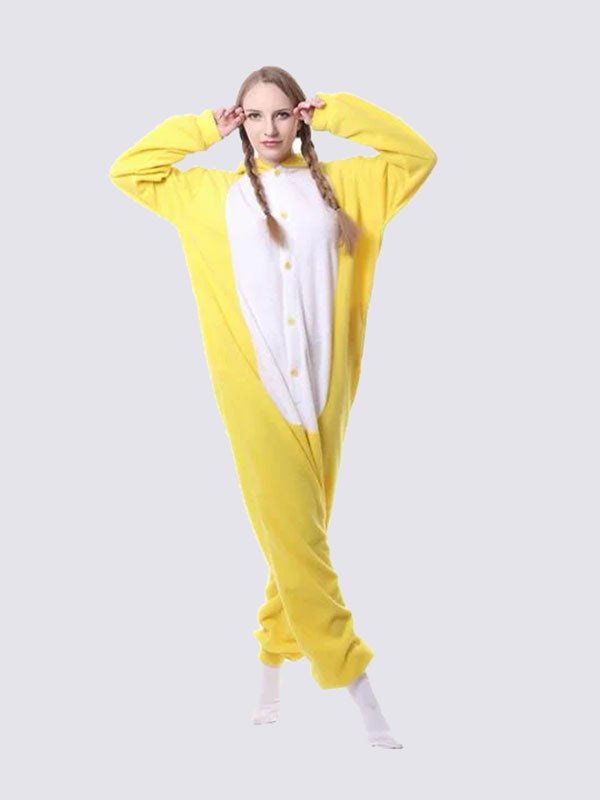 Combinaison Pyjama Pour Femme "Lapin Jaune"