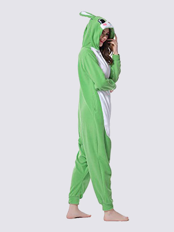 Combinaison Pyjama Pour Femme "Lapin Vert"