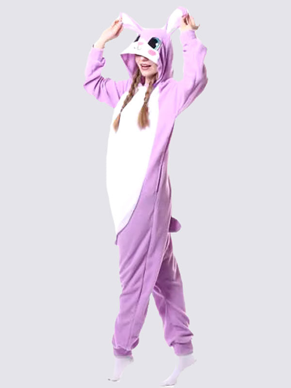 Combinaison Pyjama Pour Femme "Lapin Violet"