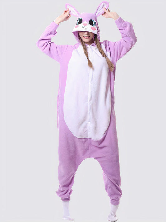 Combinaison Pyjama Pour Femme "Lapin Violet"