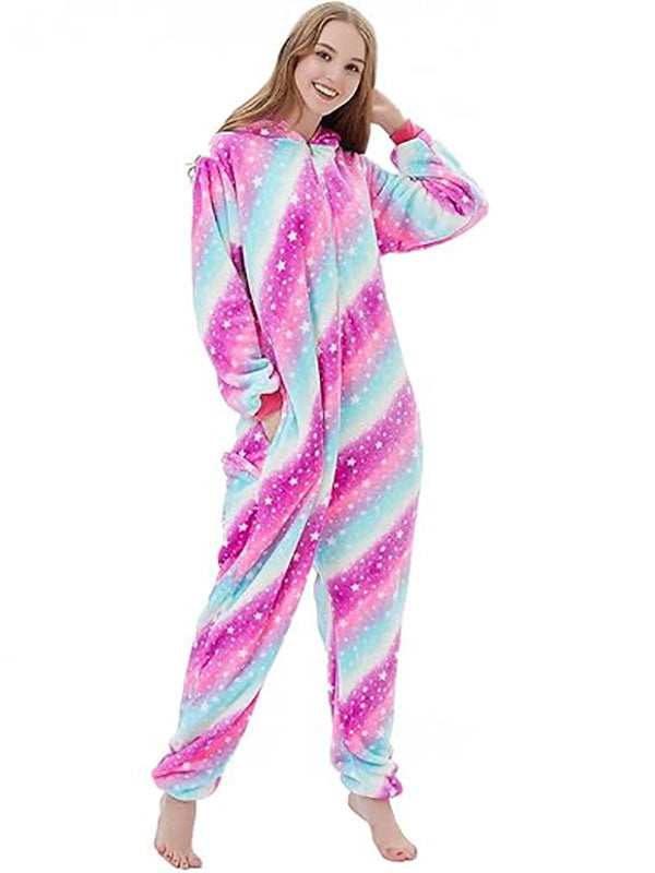 Combinaison Pyjama Pour Femme "Licorne Galaxy"