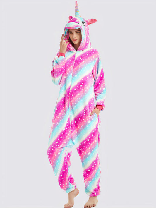 Combinaison Pyjama Pour Femme "Licorne Galaxy"