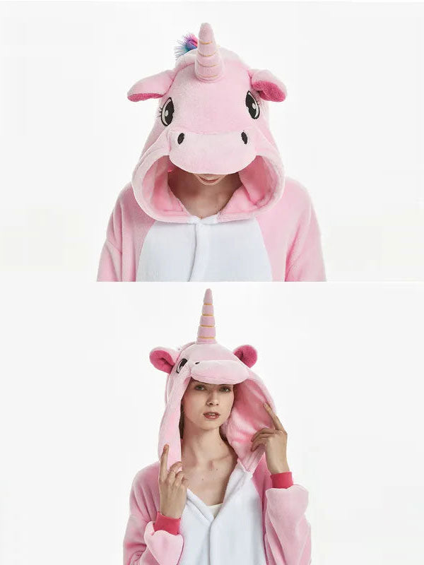 Combinaison Pyjama Pour Femme "Licorne Rose"