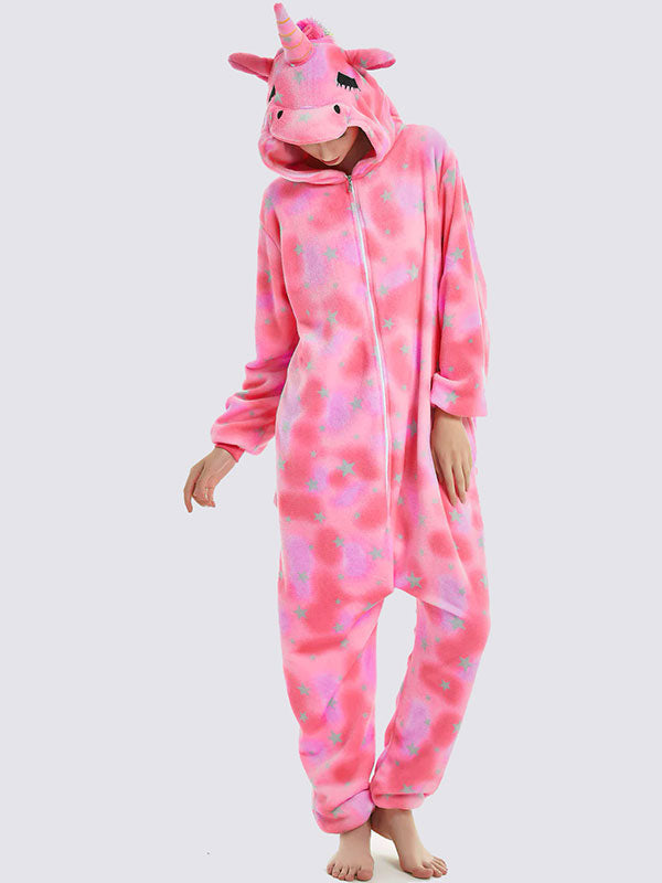 Combinaison Pyjama Pour Femme "Licorne Rose Temma"