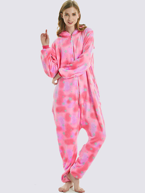 Combinaison Pyjama Pour Femme "Licorne Rose Temma"