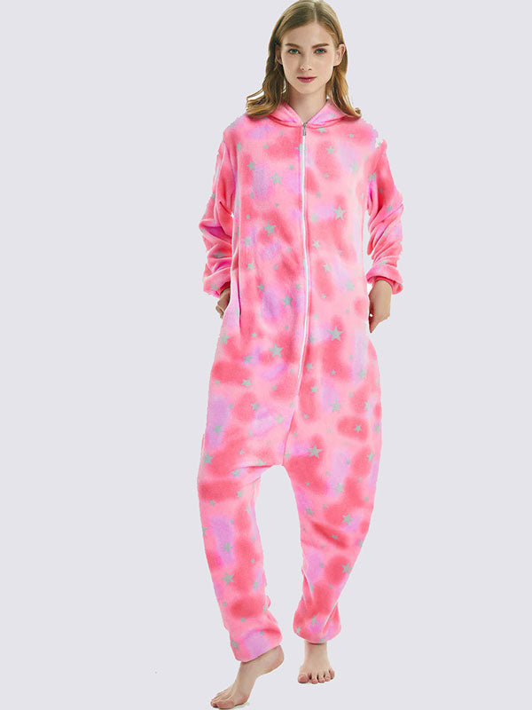 Combinaison Pyjama Pour Femme "Licorne Rose Temma"