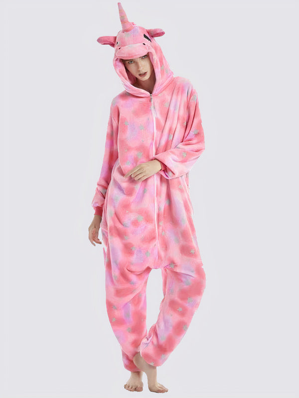 Combinaison Pyjama Pour Femme "Licorne Rose Temma"