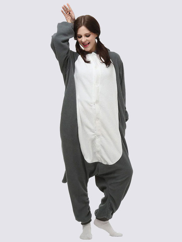 Combinaison Pyjama Pour Femme "Loup Gris"