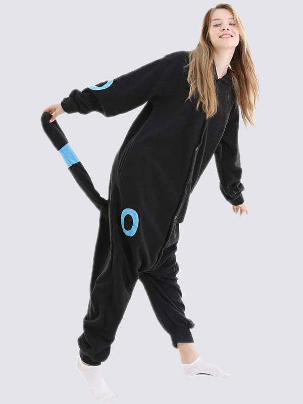 Combinaison Pyjama Pour Femme "Noctali Umbréon Bleu"