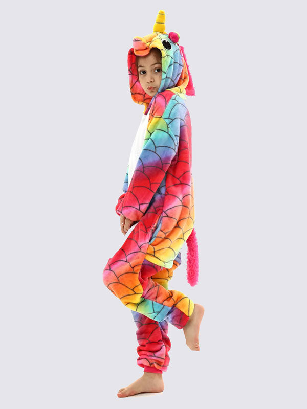 Combinaison Pyjama Pour Fille "Arc-en-Ciel"