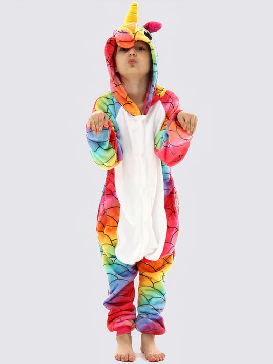 Combinaison Pyjama Pour Fille "Arc-en-Ciel"