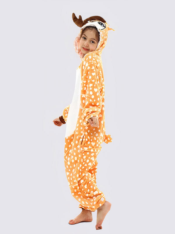 Combinaison Pyjama Pour Fille "Cerf"