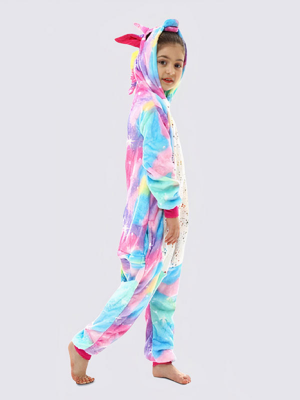 Combinaison Pyjama Pour Fille "Licorne Féerique"