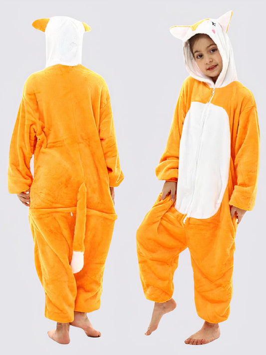 Combinaison Pyjama Pour Fille "Renard Mignon"