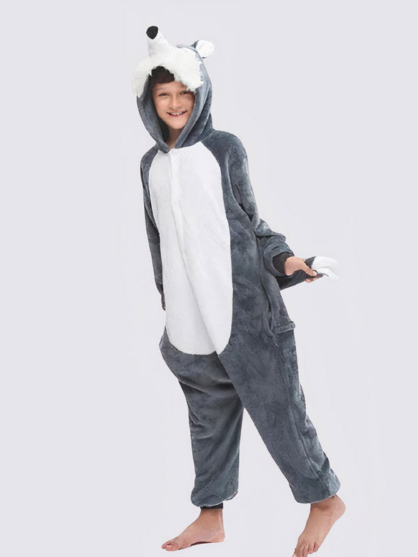 Combinaison Pyjama Pour Garçon "Loup"