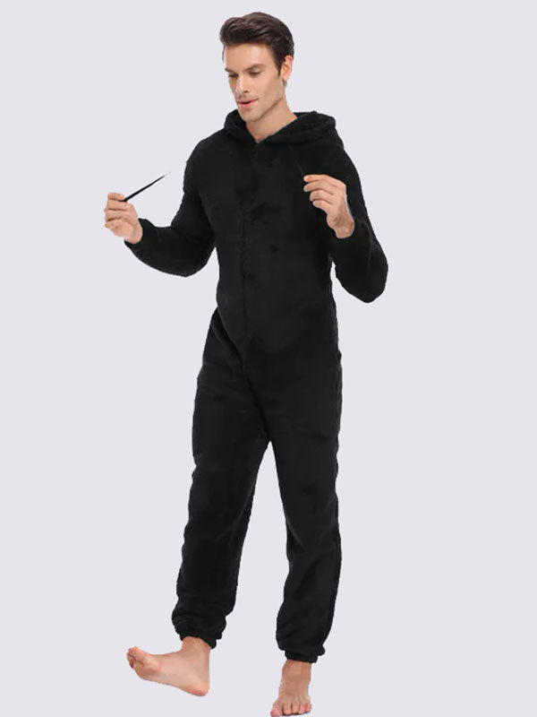 Combinaison Pyjama Pour Homme "Black"