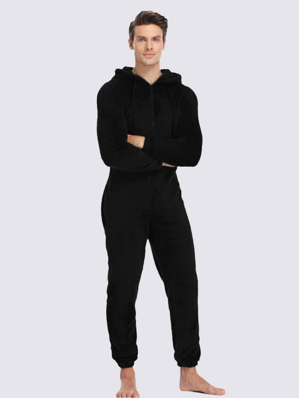 Combinaison Pyjama Pour Homme "Black"