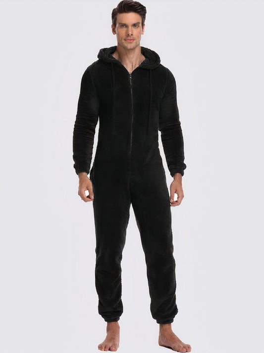 Combinaison Pyjama Pour Homme "Black"