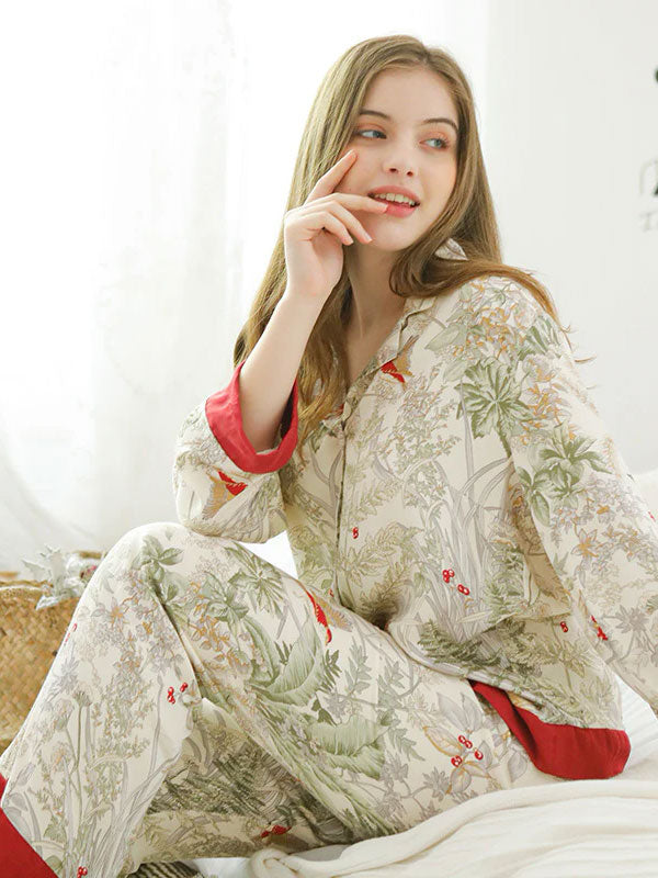 Ensemble Pyjama en Satin "Douce Évasion"