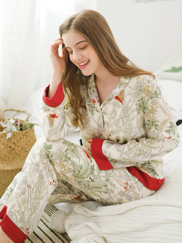 Ensemble Pyjama en Satin "Douce Évasion"