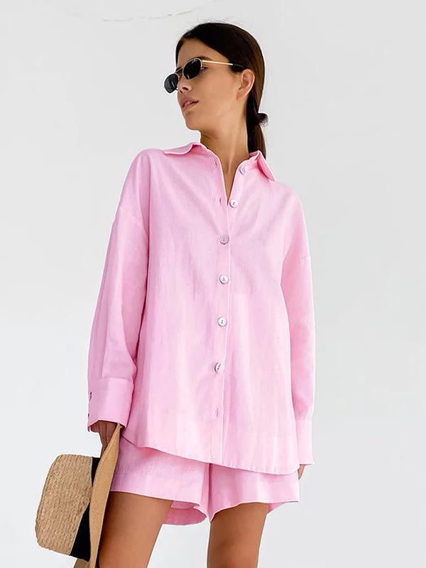 Pyjama 100% Coton Pour Femme "Nuit de Perles"