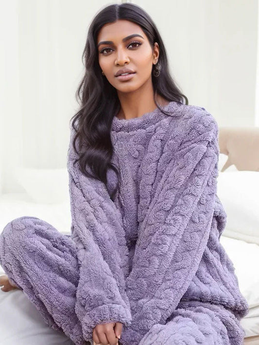 Pyjama 2 Pièces Polaire Pour Femme "Nuage Polaire"