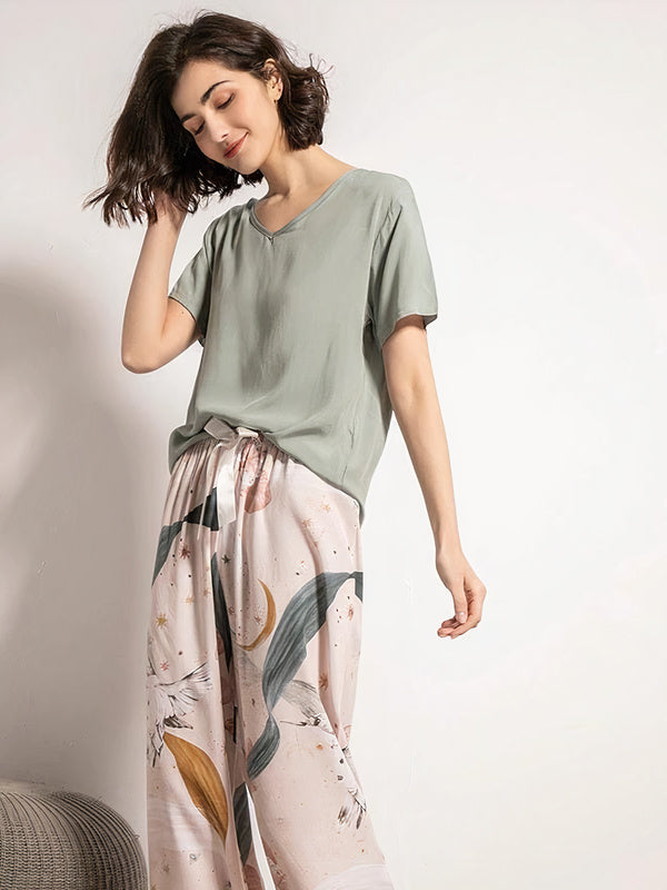 Pyjama Pour Femme en Viscose "Jolie Lune"