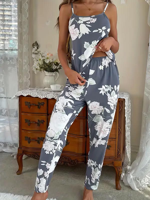 Pyjama Pour Femme 3 Pièces "Senteur de Magnolia"