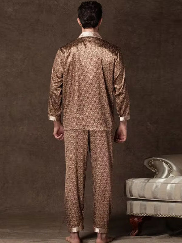 Pyjama Pour Homme Classe "Élégance Nocturne"