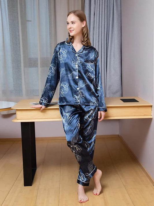 Pyjama En Satin "Chuchotements de Nuit"