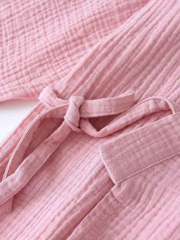 Pyjama Avec Veste Rose Pour Femme "Rêverie de Perle"