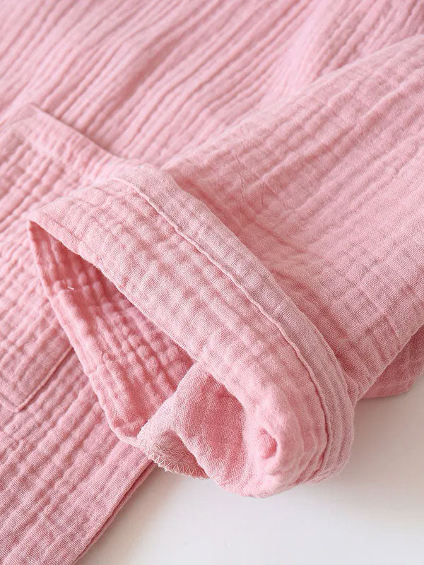 Pyjama Avec Veste Rose Pour Femme "Rêverie de Perle"